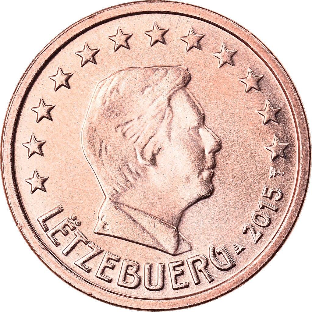 Luxemburg,
2 Euro-Cent,
2015