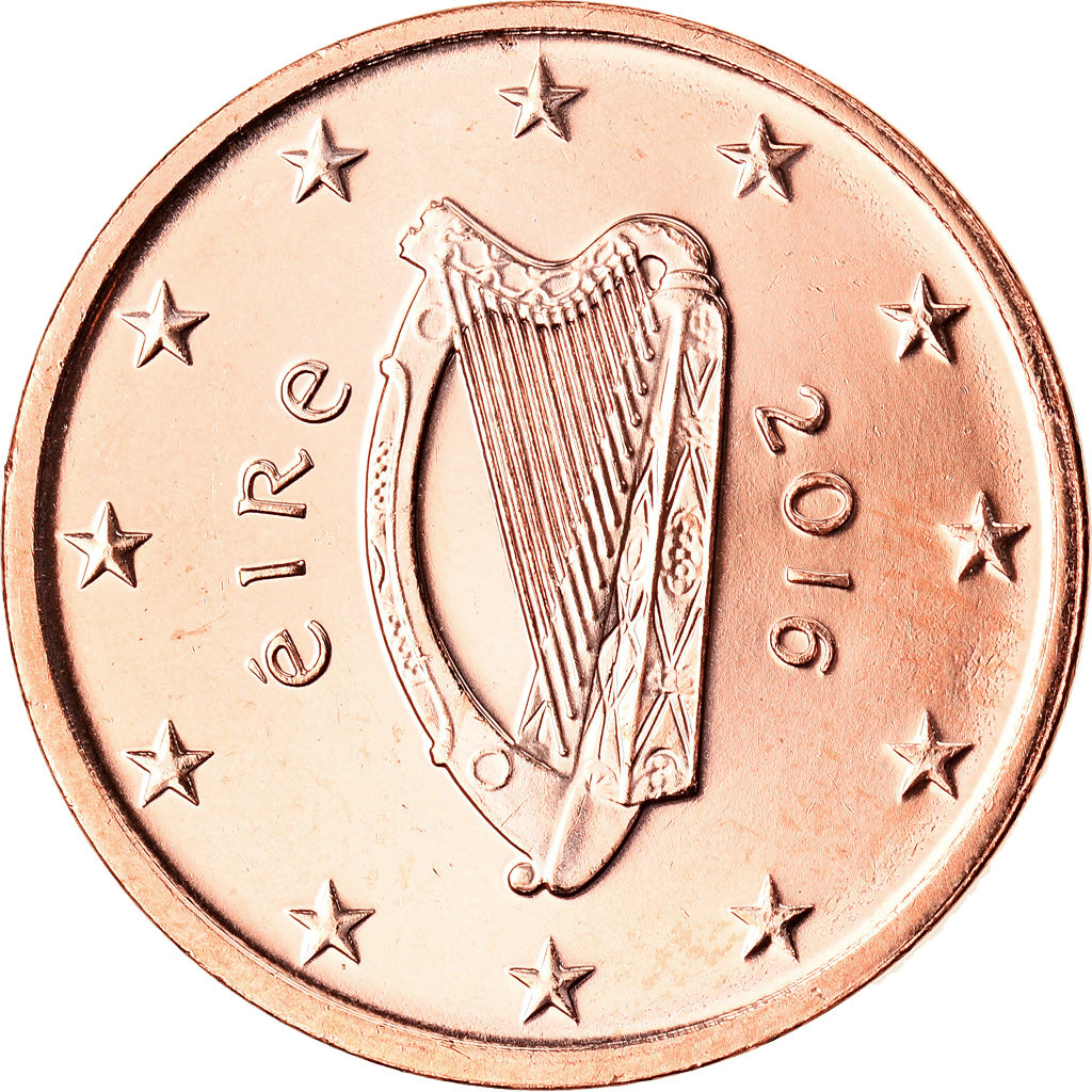 IRLAND REPUBLIK,
2 Euro-Cent,
2016