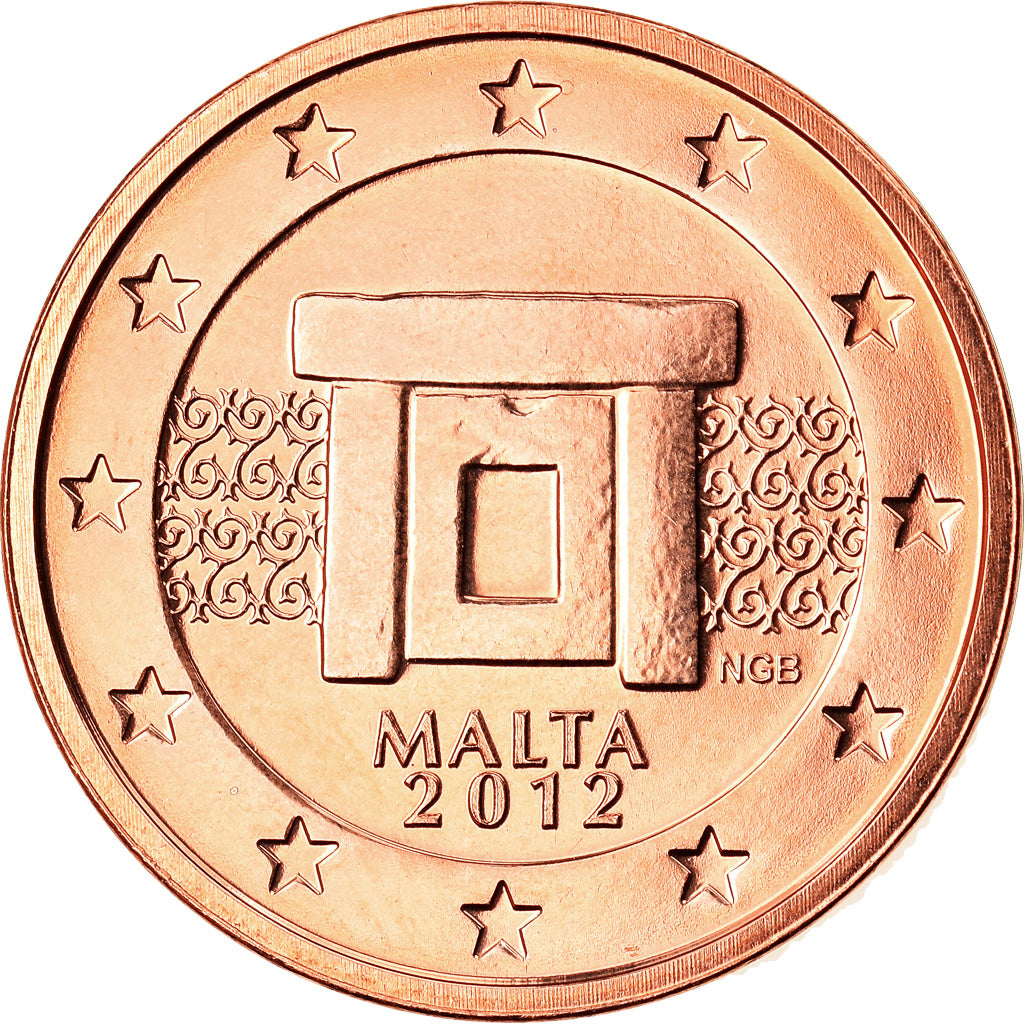 Malta,
2 Euro-Cent,
2012