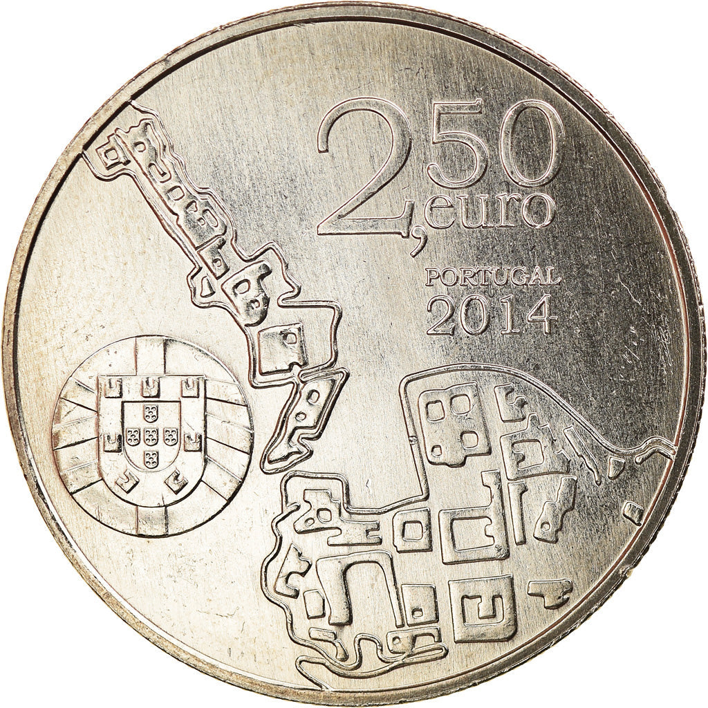 Portugal,
2 1/2 Euro,
Universität von Coimbra