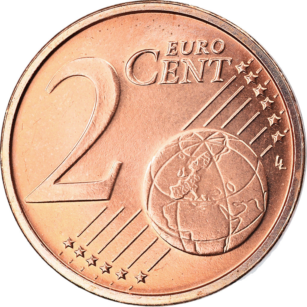 Luxemburg,
2 Euro-Cent,
2017