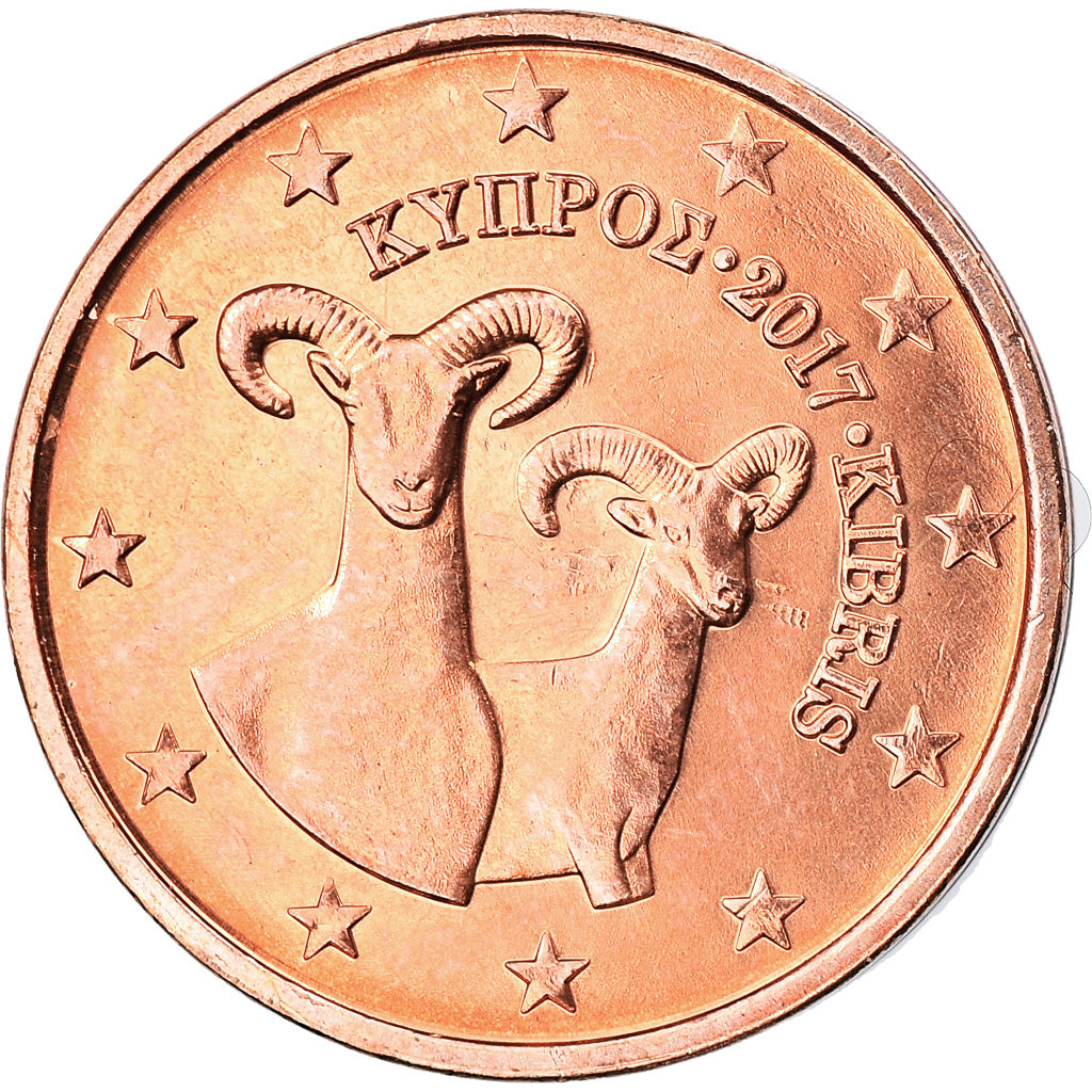 Zypern,
2 Euro-Cent,
2017