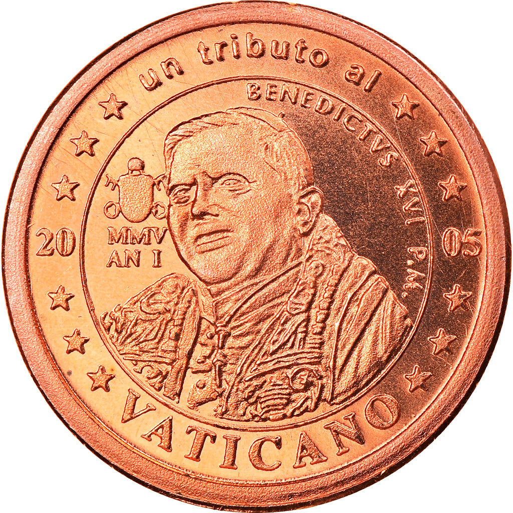 Vatikan,
2 Euro-Cent,
Typ 4
