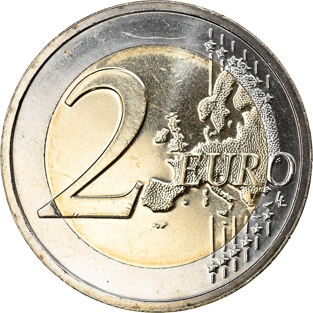 Luxemburg,
2 Euro,
100 Jahre des allgemeinen Wahlrechts