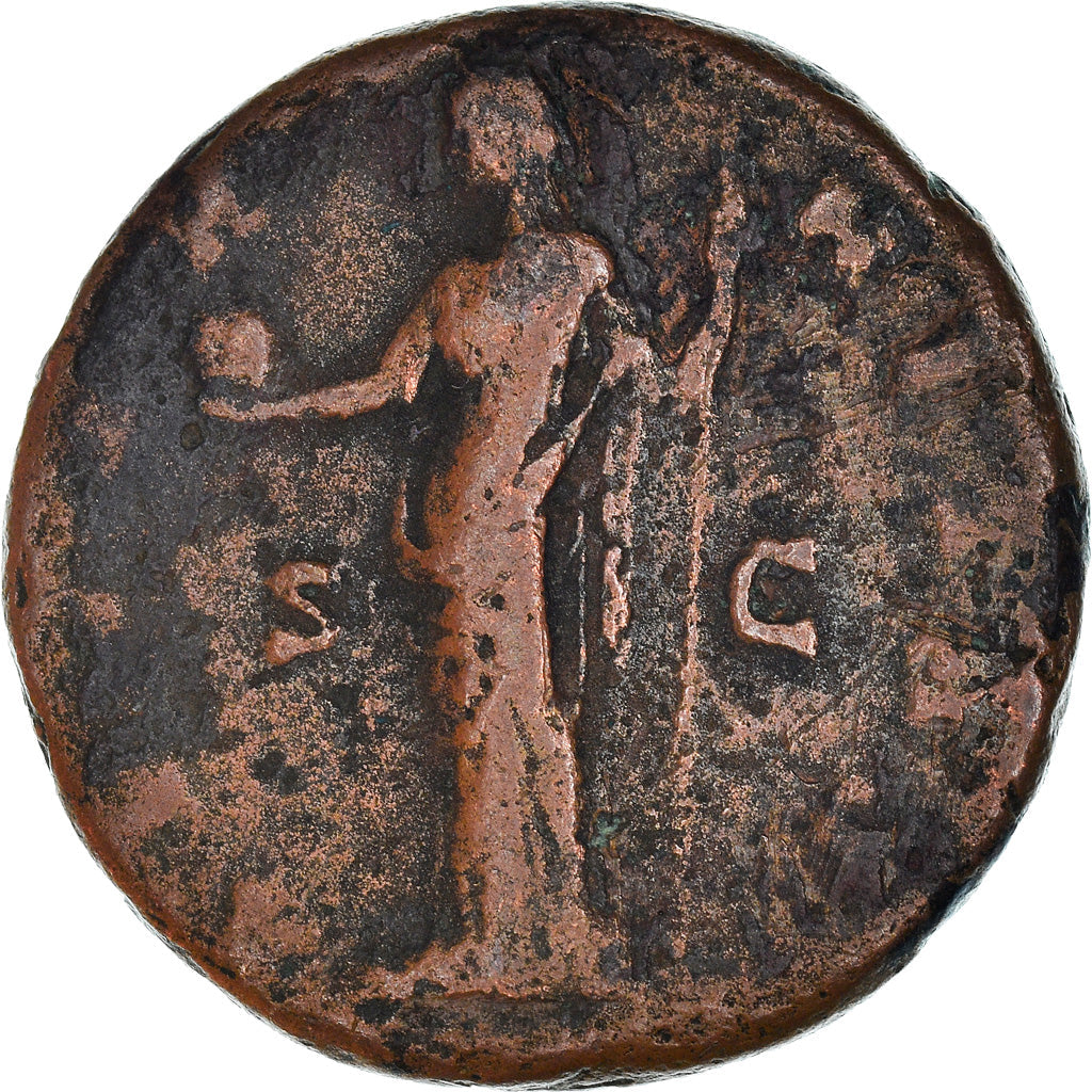 Münze,
Diva Faustina I,
Als
