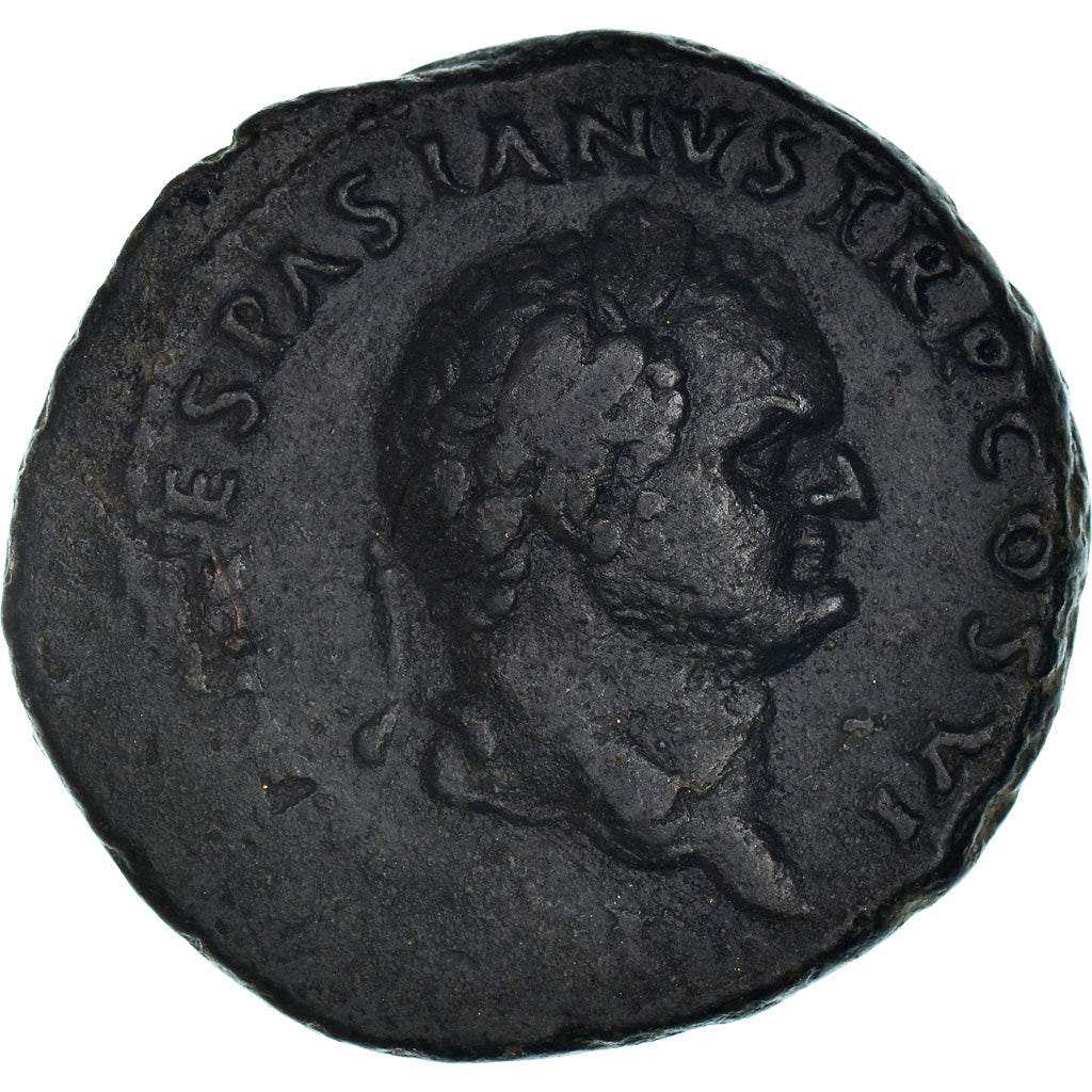 Münze,
Titus,
Als