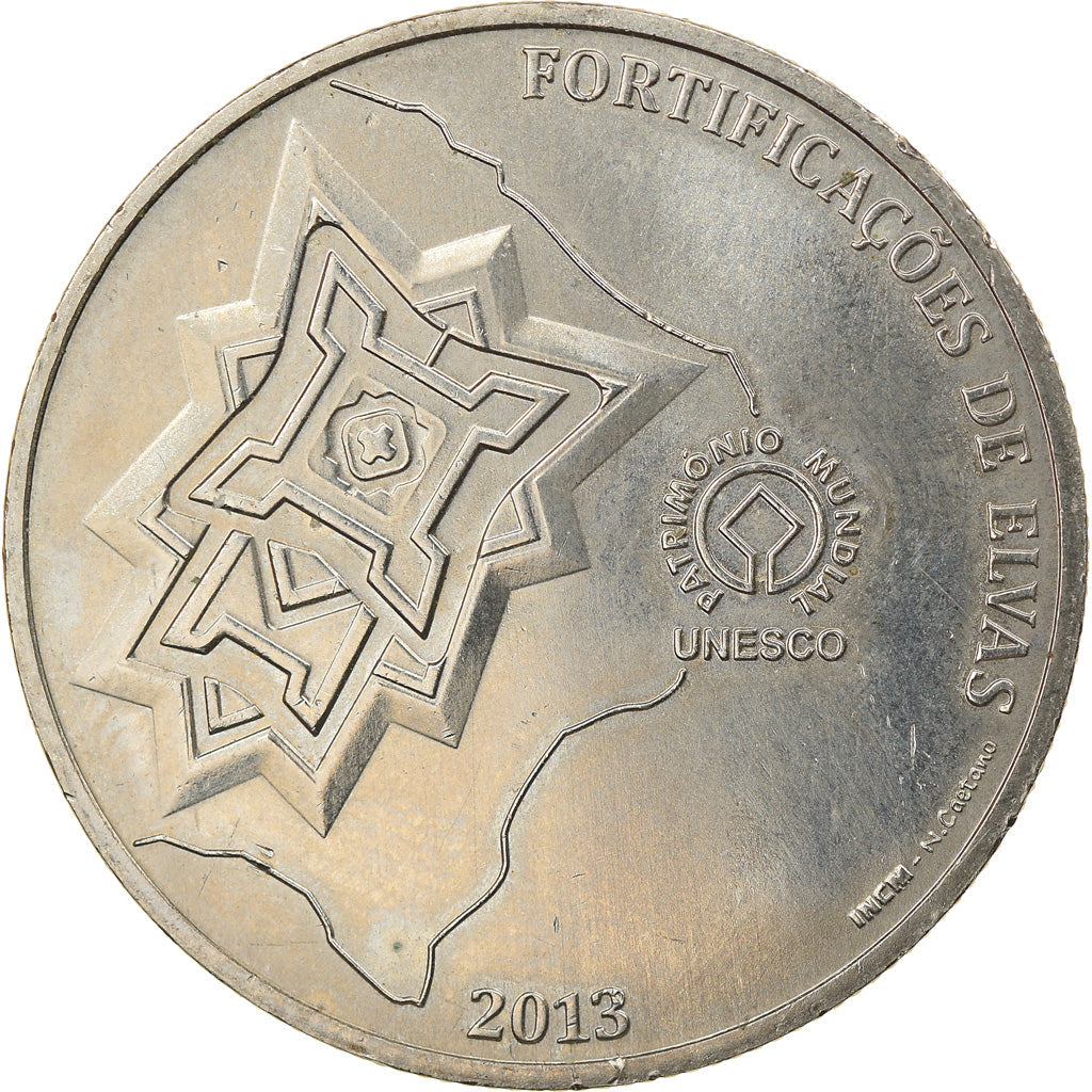 Portugal,
2 1/2 Euro,
Befestigungsanlagen von Elvas