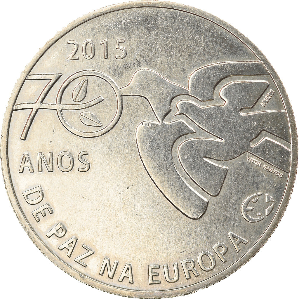 Portugal,
2 1/2 Euro,
70 Jahre alt in Europa