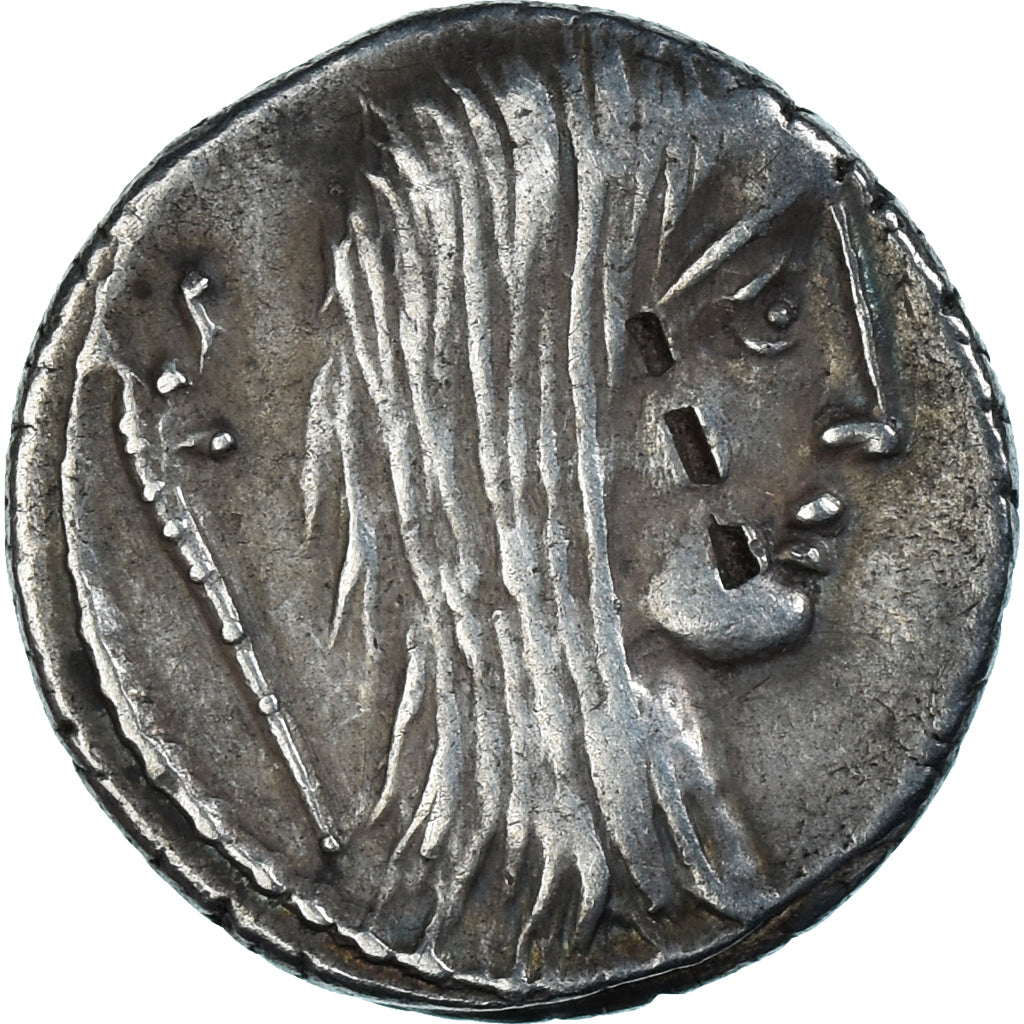 Hostilia, 
  
  Denar, 
  
  48 v. Chr