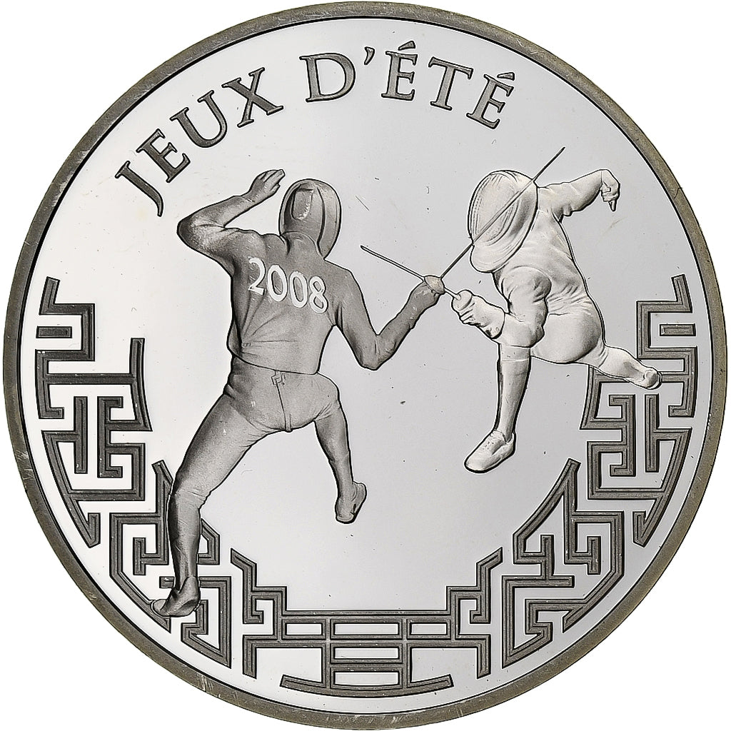 Frankreich, 
  
  1-1/2 Euro, 
  
  Escrime - Jeux d'été