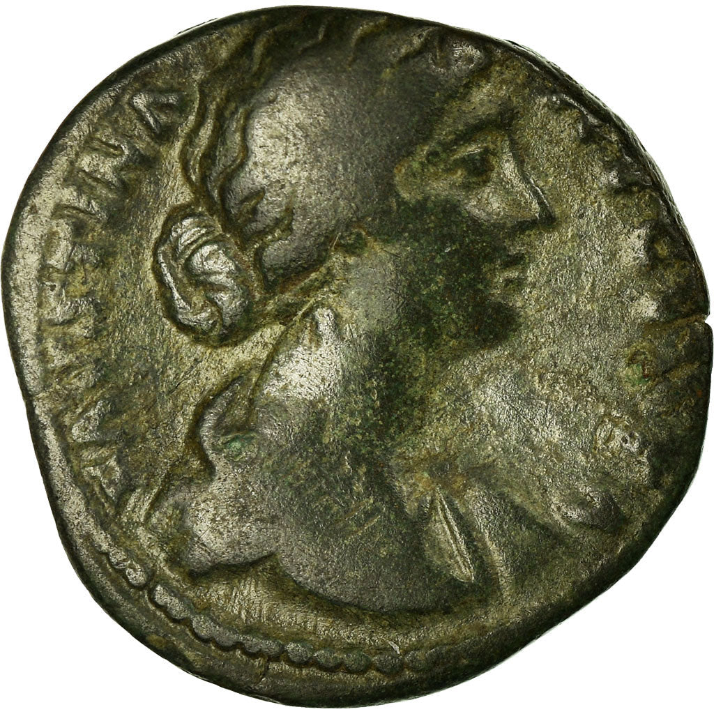 Münze, 
  
  Faustina II., 
  
  Dupondius